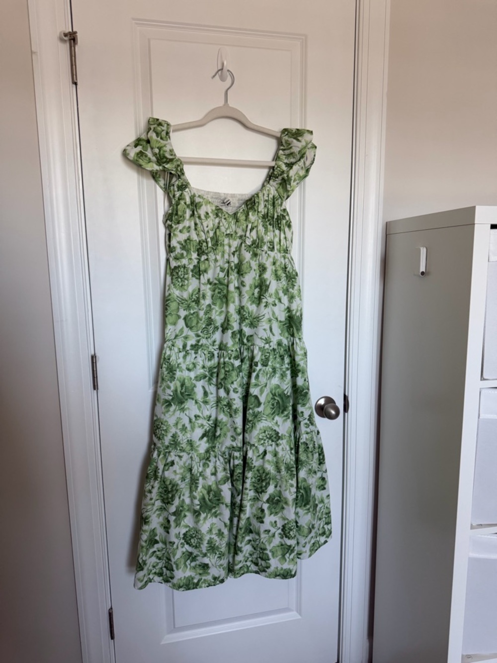 Abercrombie & Fitch Floral Smocked Midi
Dress - Picture 3 of 7